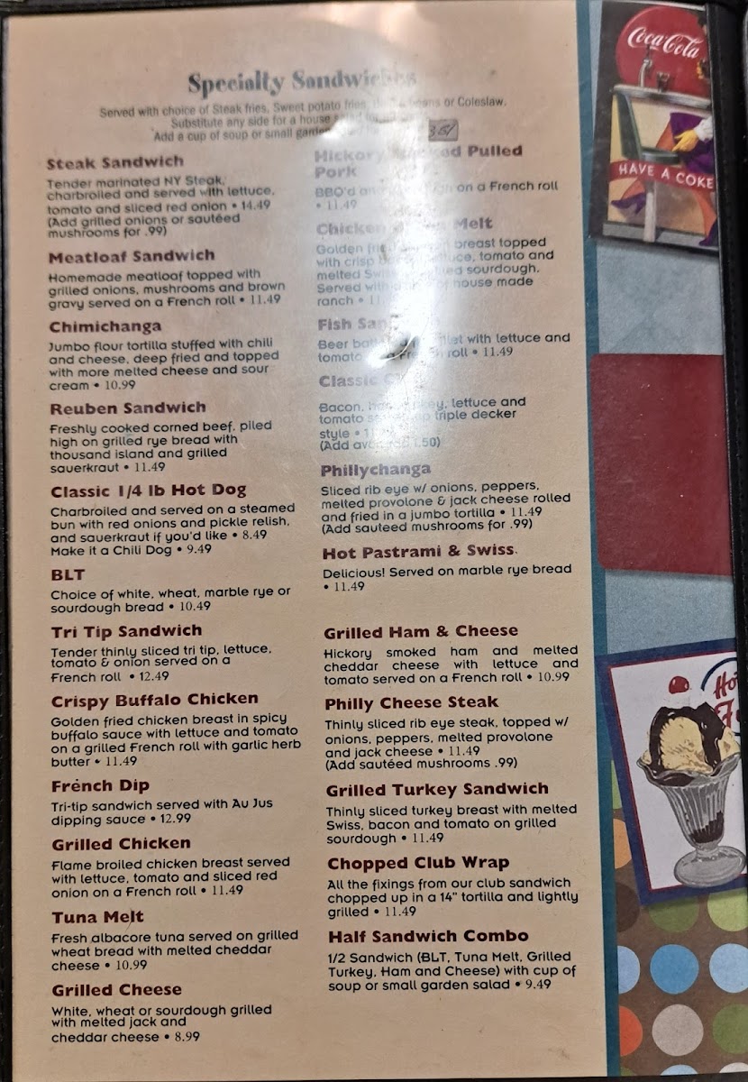 Sixth Street Diner Menu - Image 6